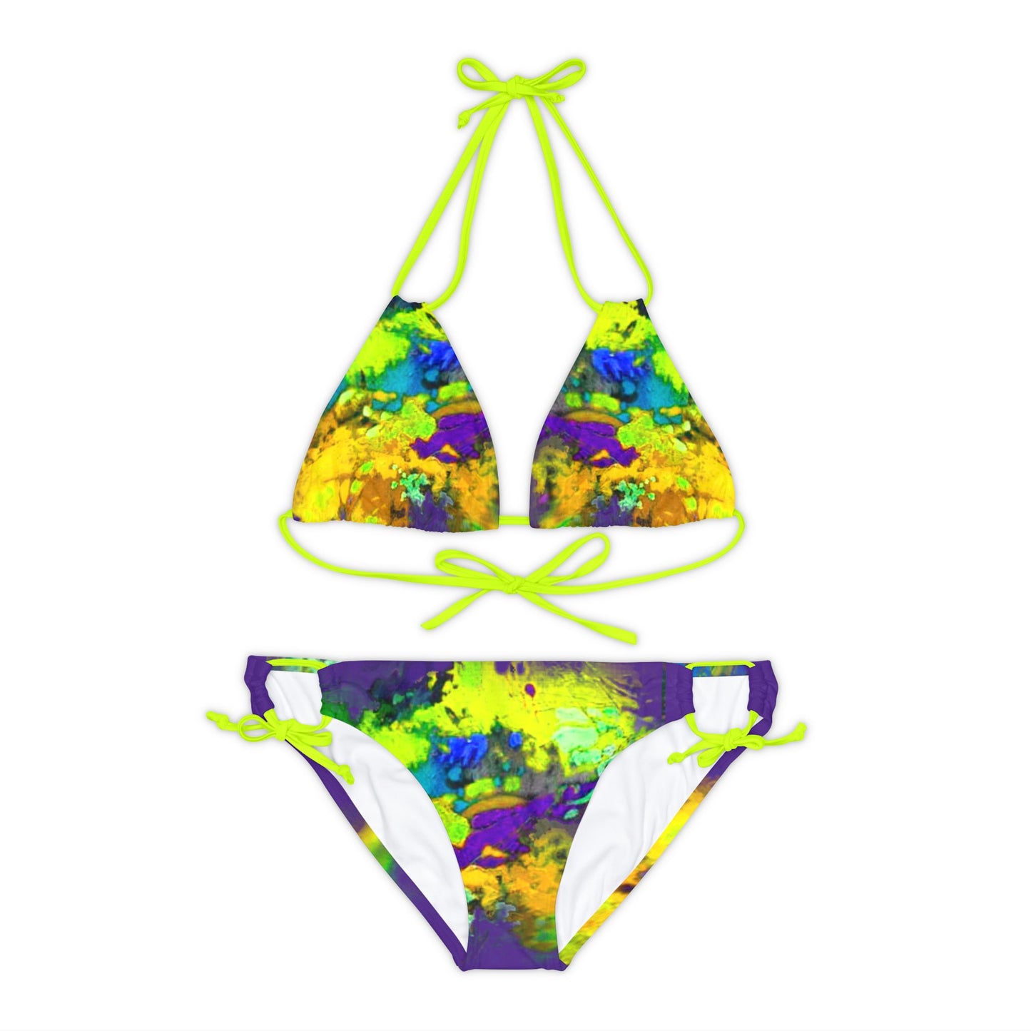 Bikini estampat artístic. ACIDESA