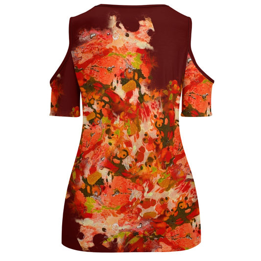 Camiseta hombros descubiertos AURORA