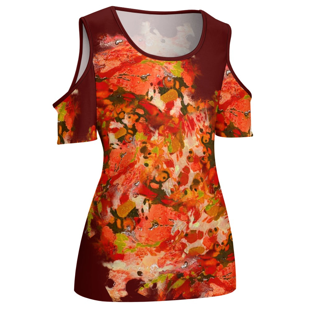 Camiseta hombros descubiertos AURORA