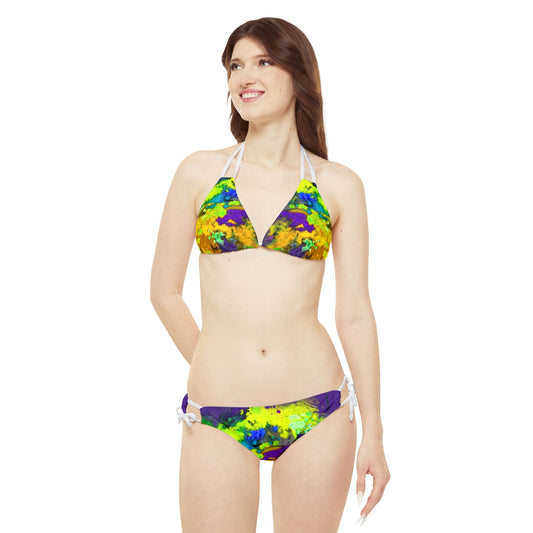 Bikini estampat artístic. ACIDESA