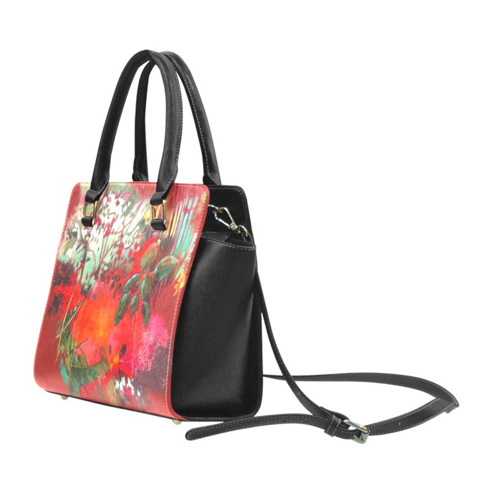 Bolso de Hombro JARDIN ROJO