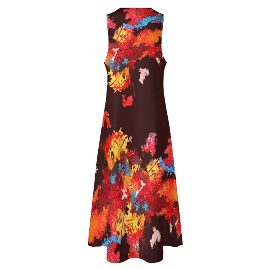 Vestido largo FUEGO