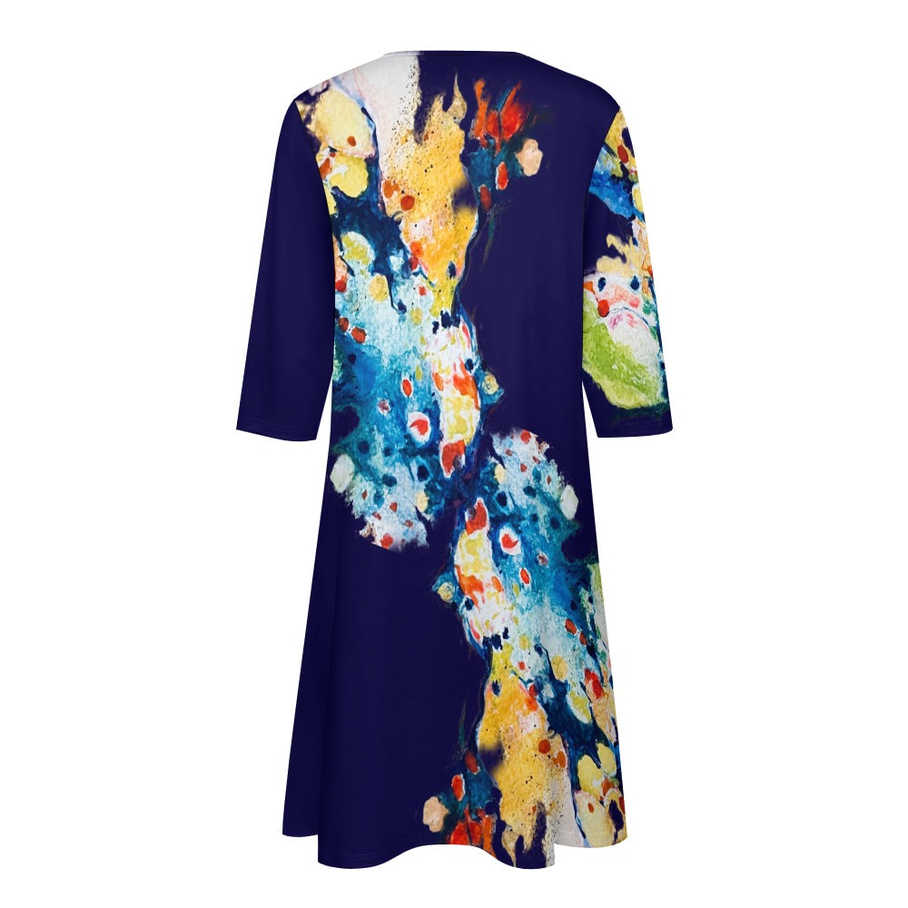 Vestido manga larga BARCELONA