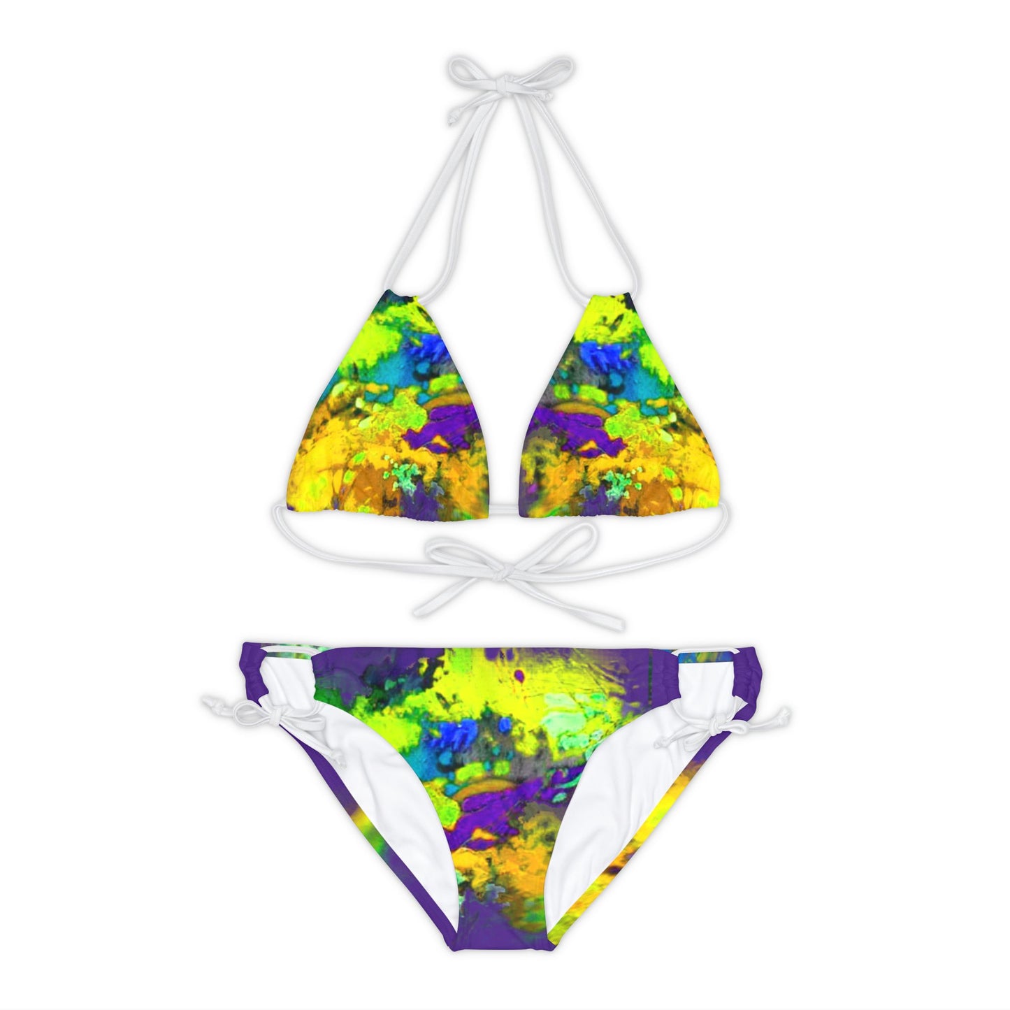 Bikini estampat artístic. ACIDESA