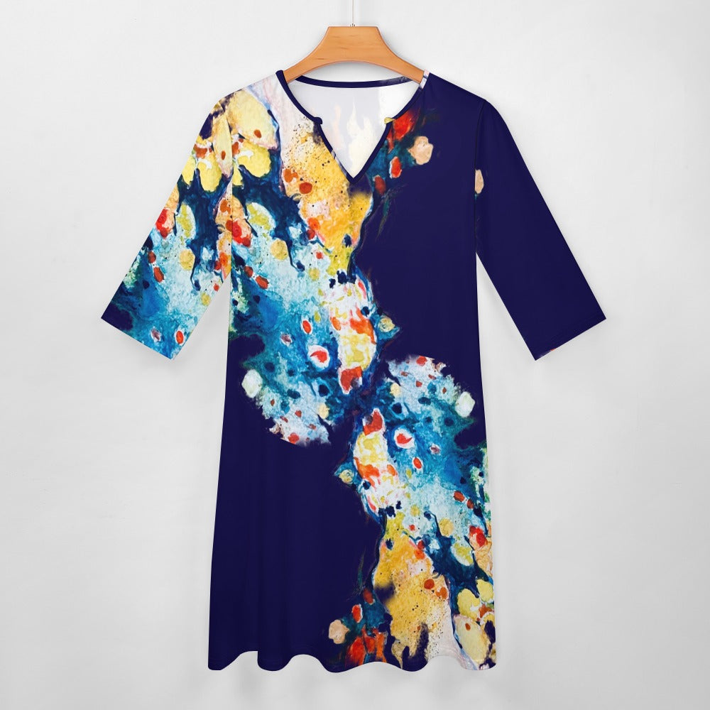 Vestido manga larga BARCELONA