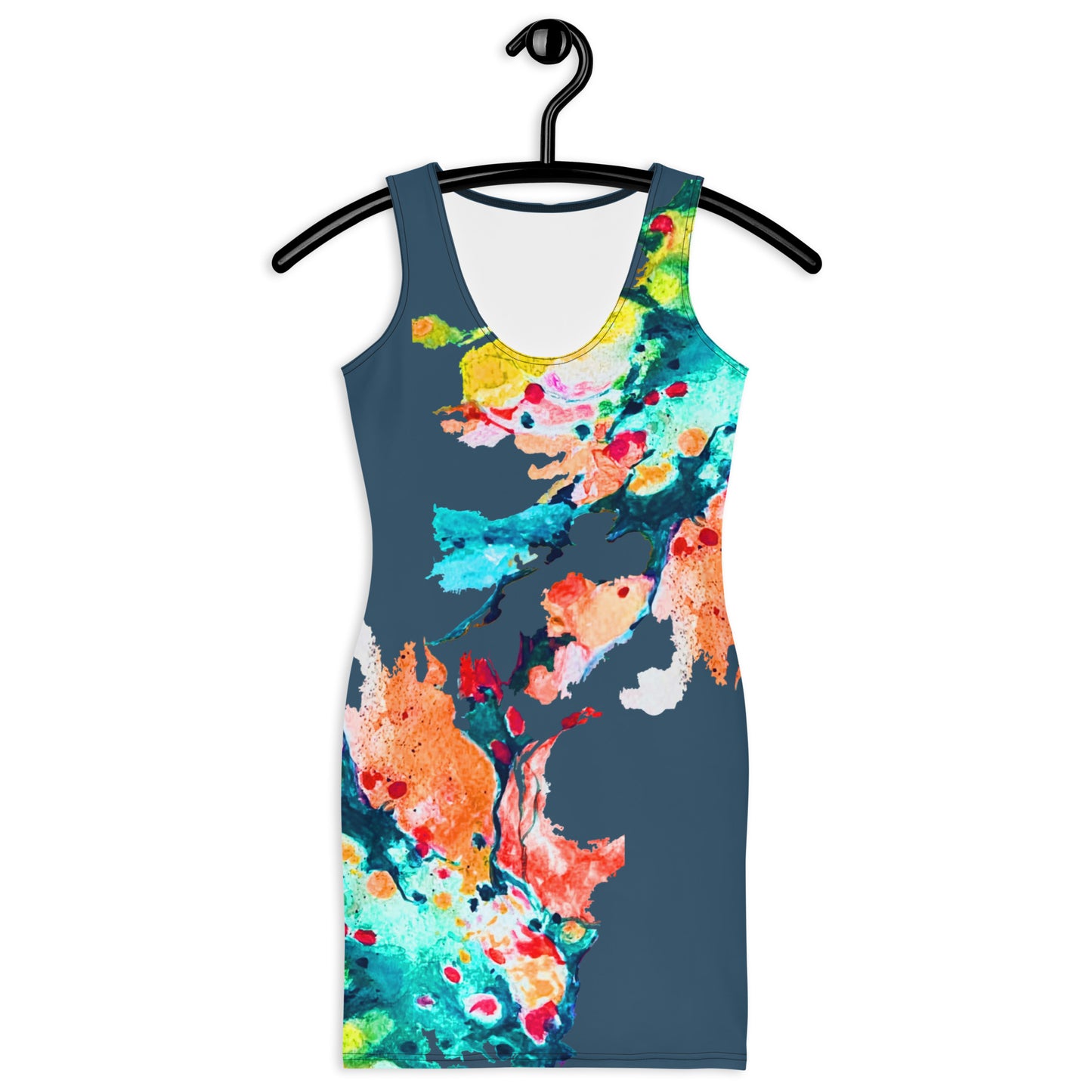 Vestit ajustat AQUA.