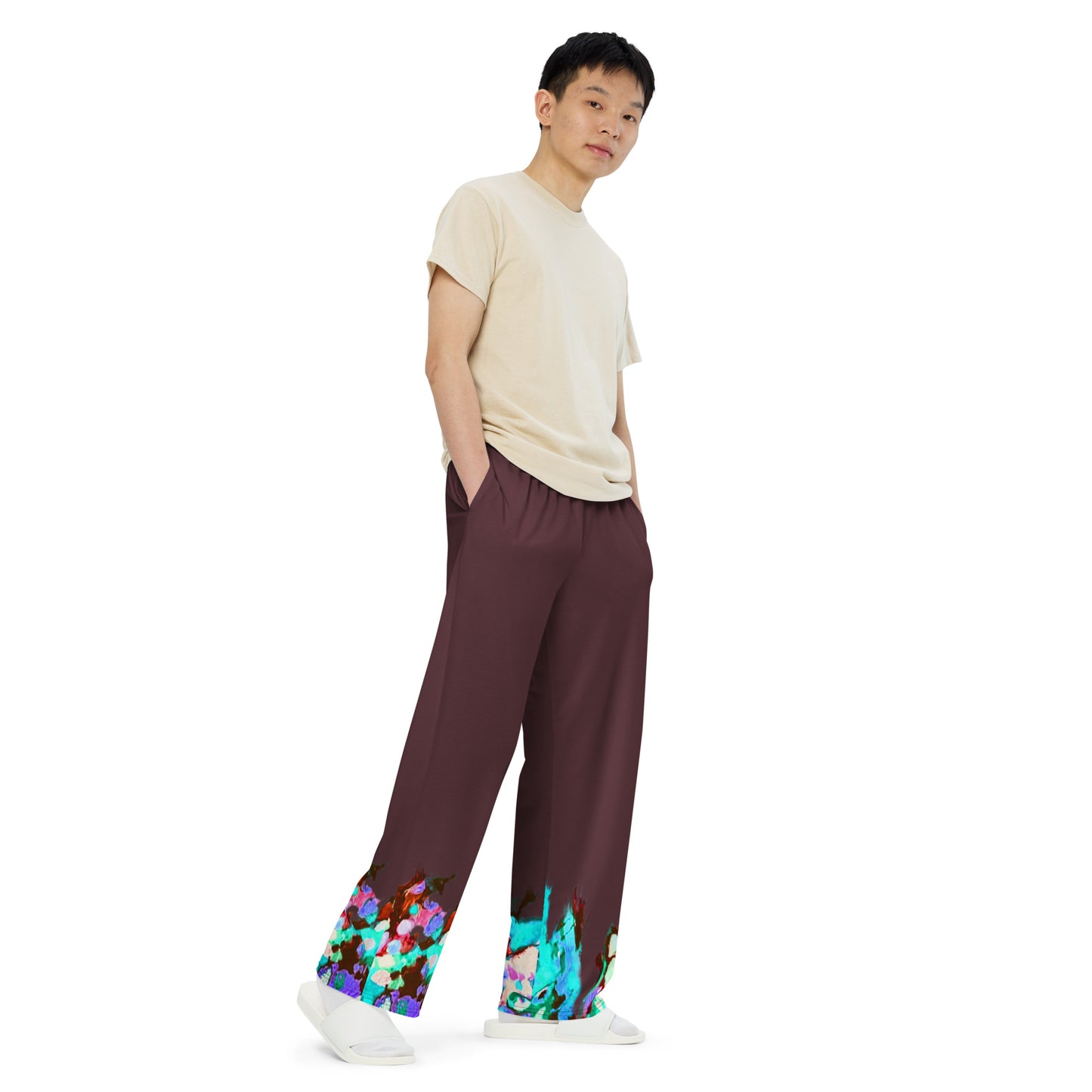 Pantalón ancho Unisex RAICES.