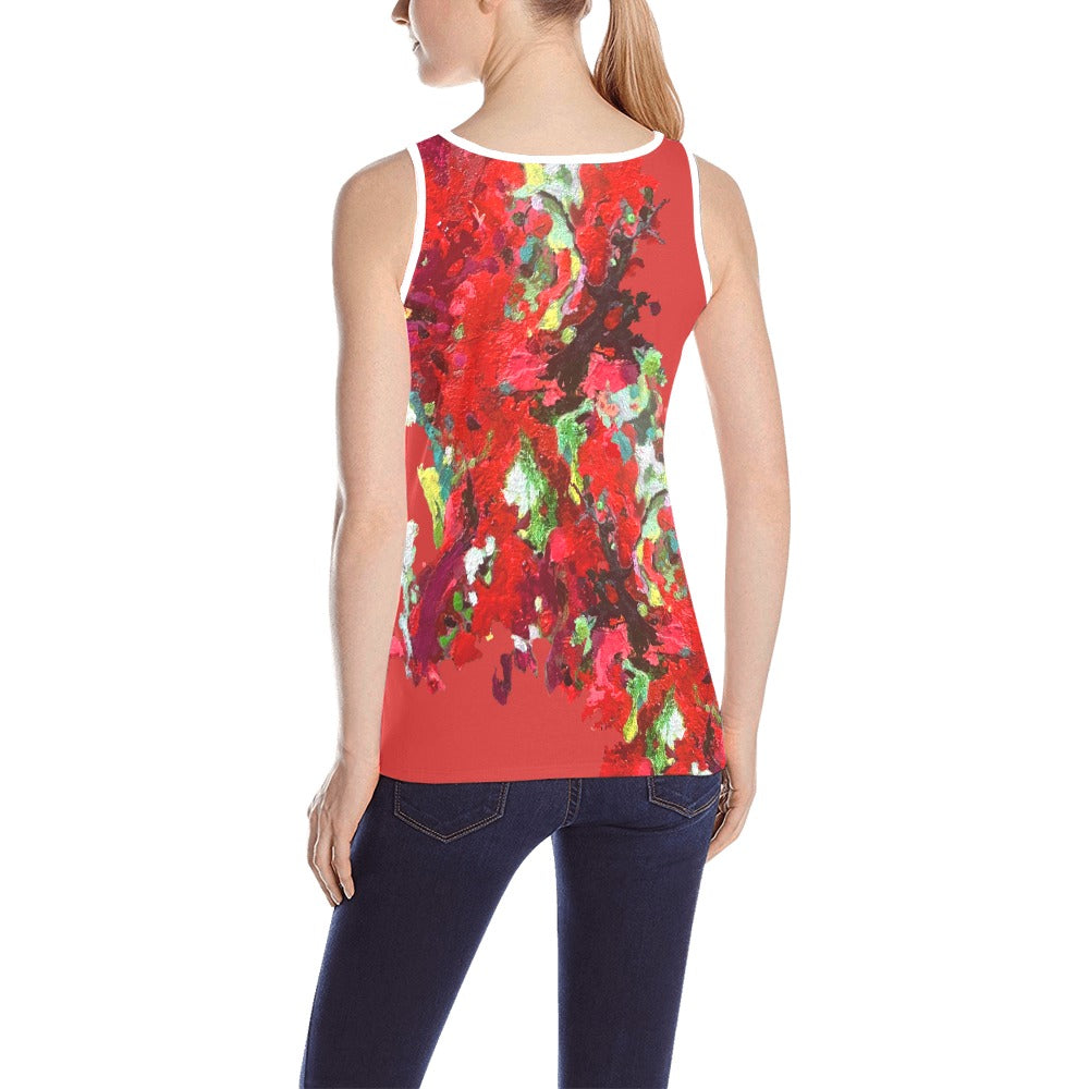 Camiseta sin mangas VERMELLON