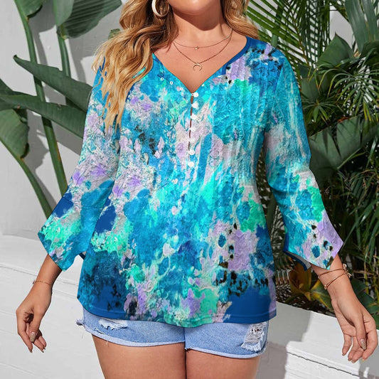Blusa AGUAMARINA