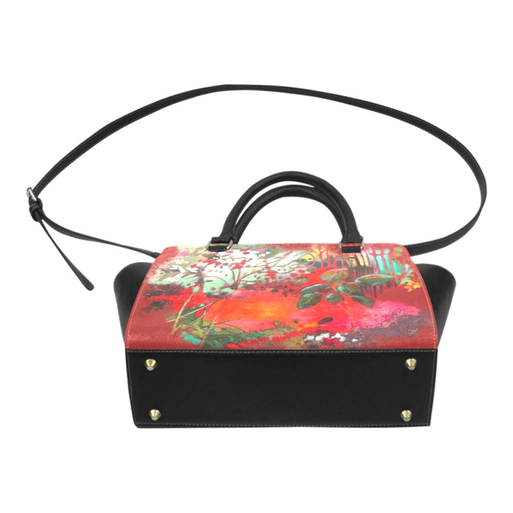 Bolso de Hombro JARDIN ROJO