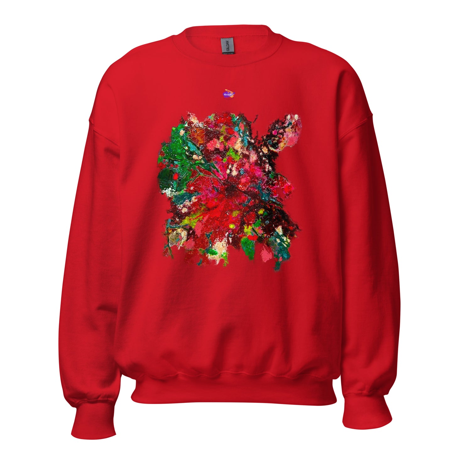 Sudadera FLOR ROJA