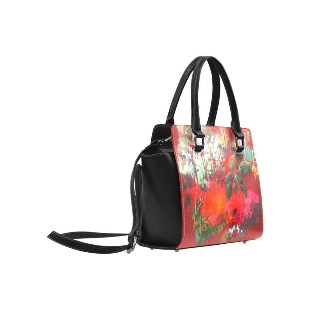 Bolso de Hombro JARDIN ROJO