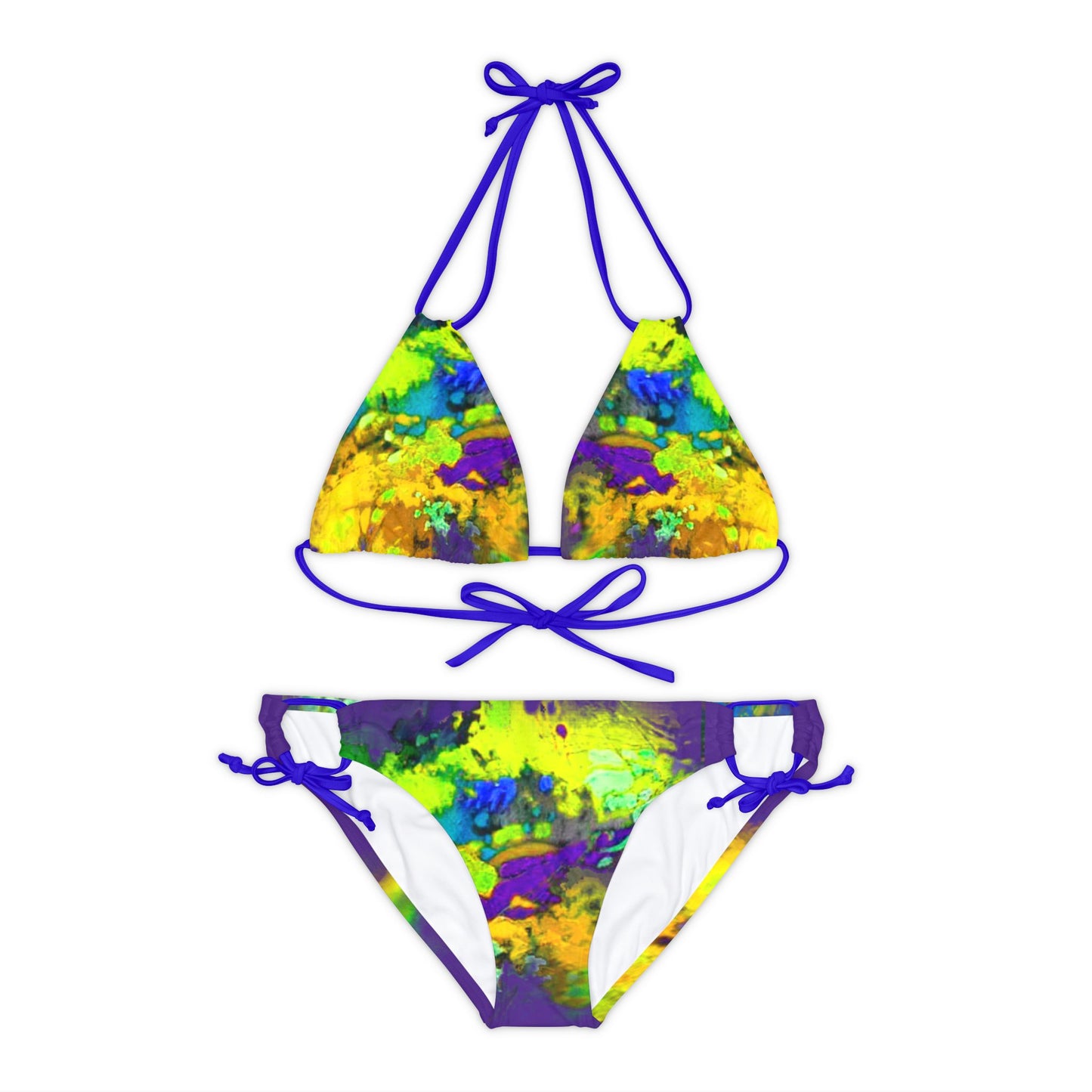 Bikini estampado artístico. ACIDEZ