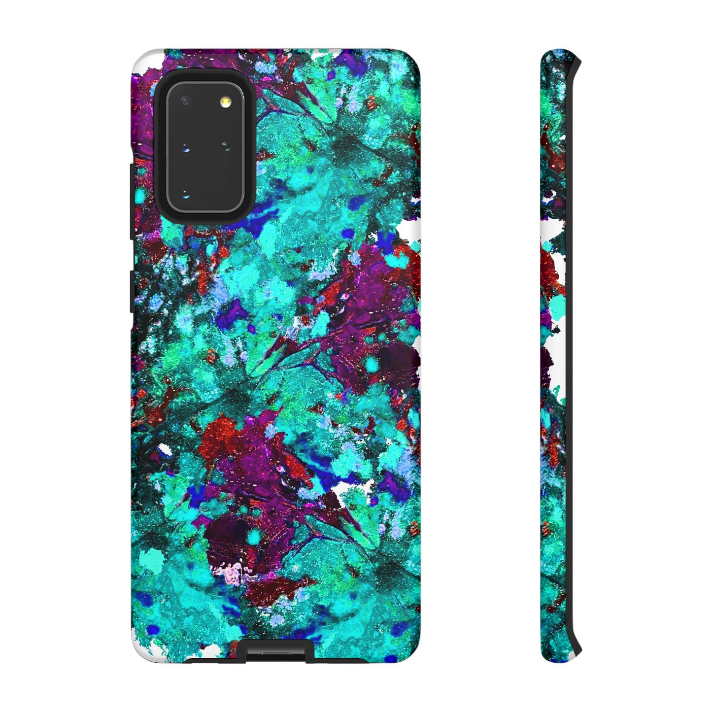 Funda de móvil FLOR AZUL