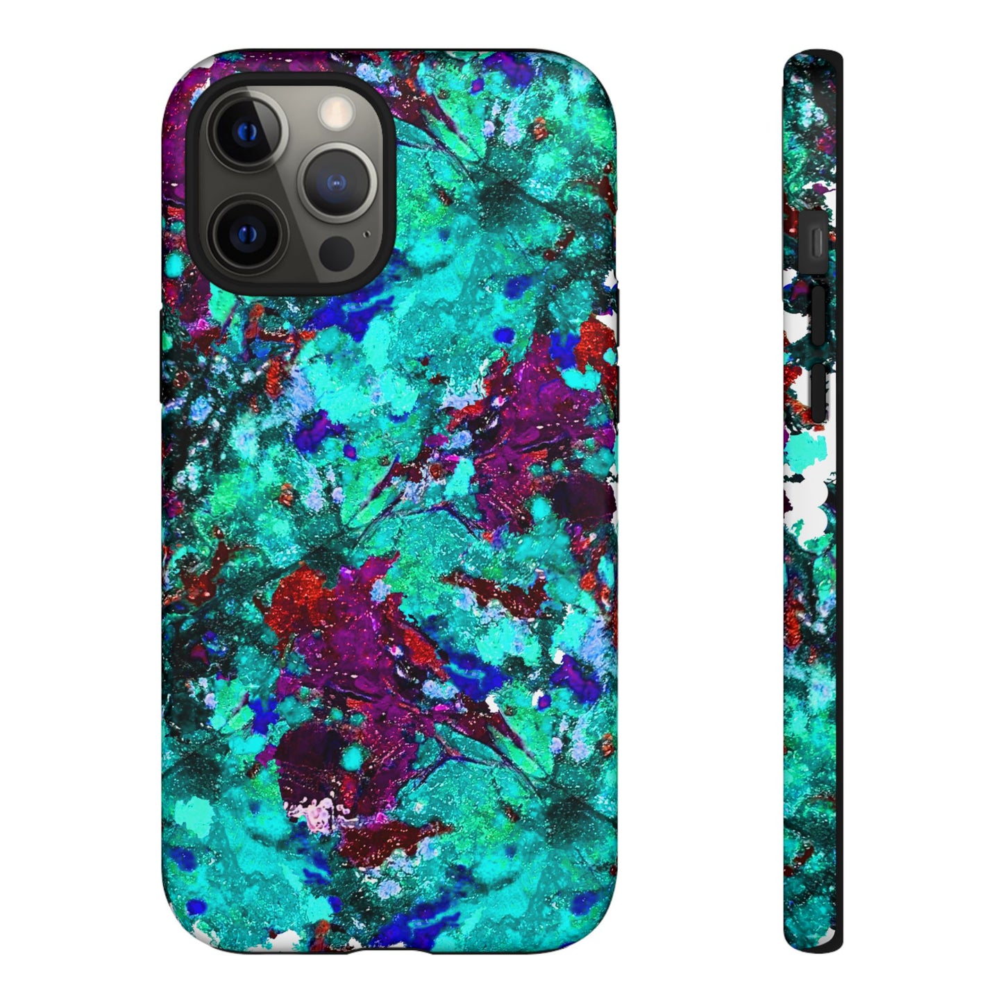 Funda de móvil FLOR AZUL