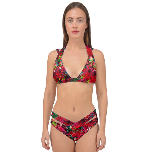 Bikini FLOR ROJA