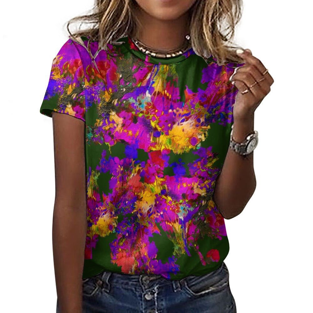 Camiseta algodón CORAZONADA