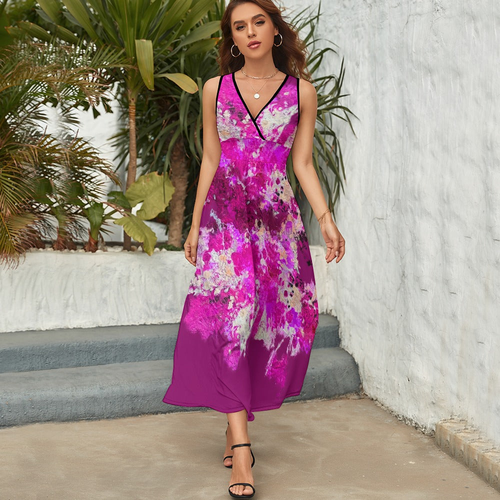 Vestido largo PASTEL
