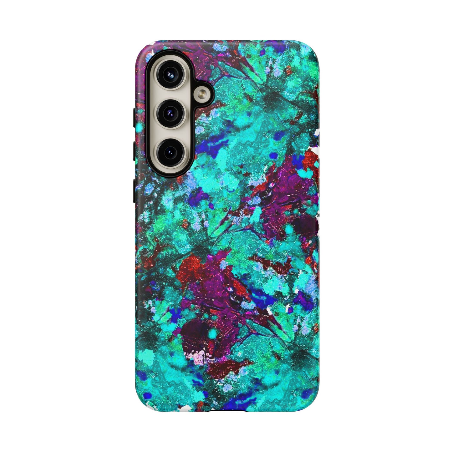 Funda de móvil FLOR AZUL