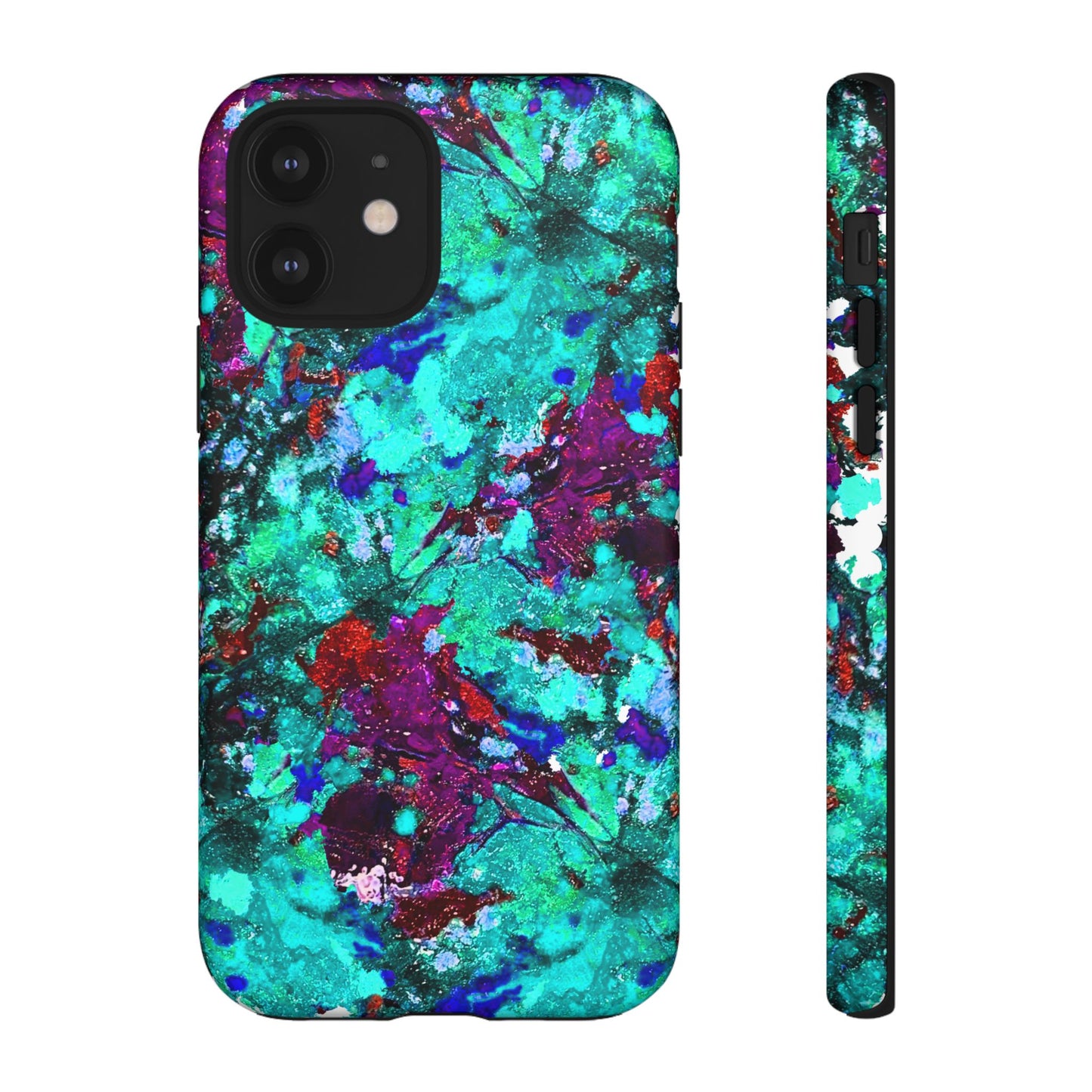 Funda de móvil FLOR AZUL