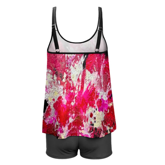 Vestido  sin mangas PASTEL