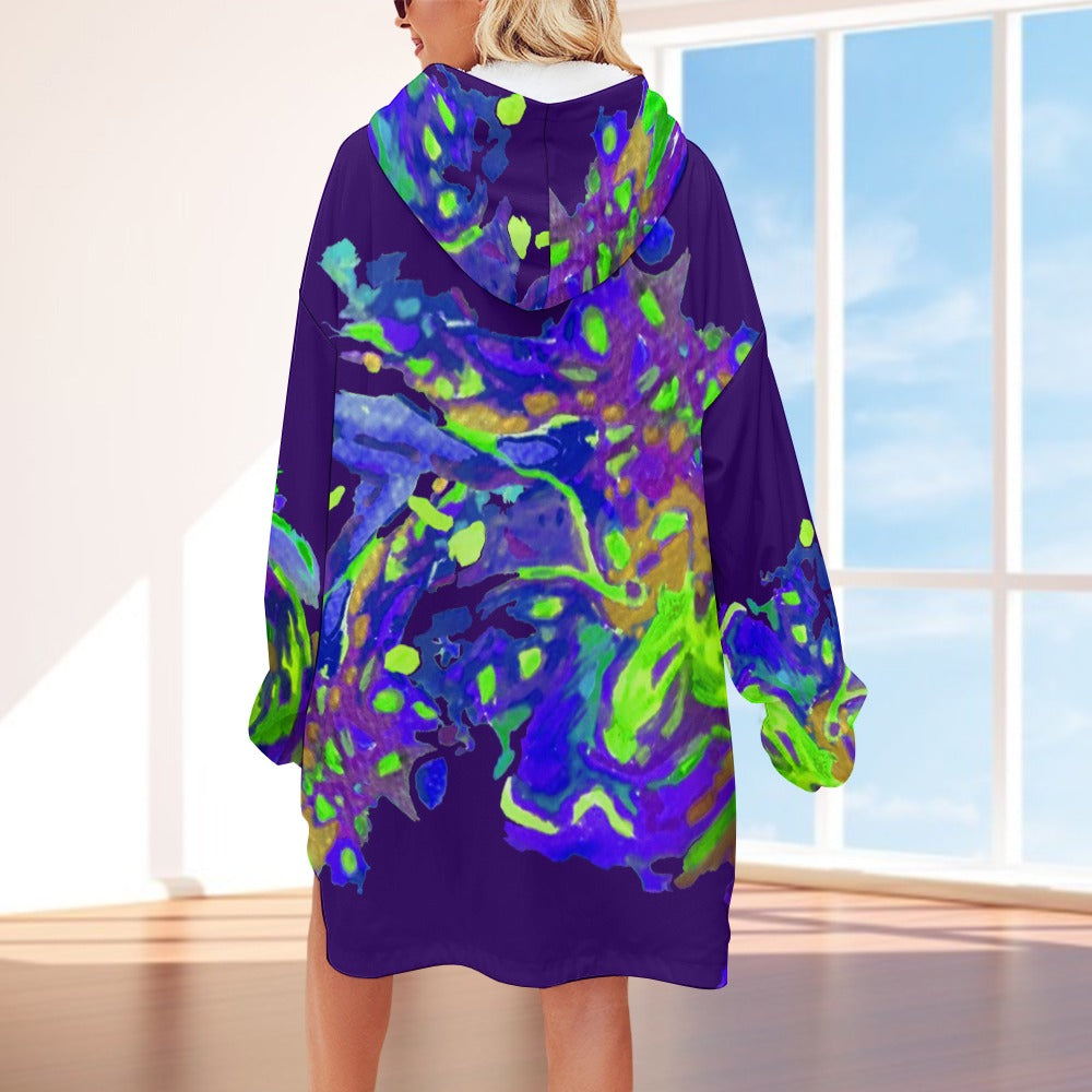 Sudadera vestido MAR DE NOCHE