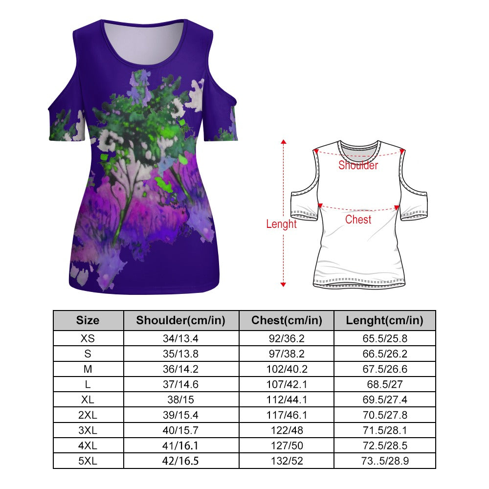 Camiseta ARBOL LILA