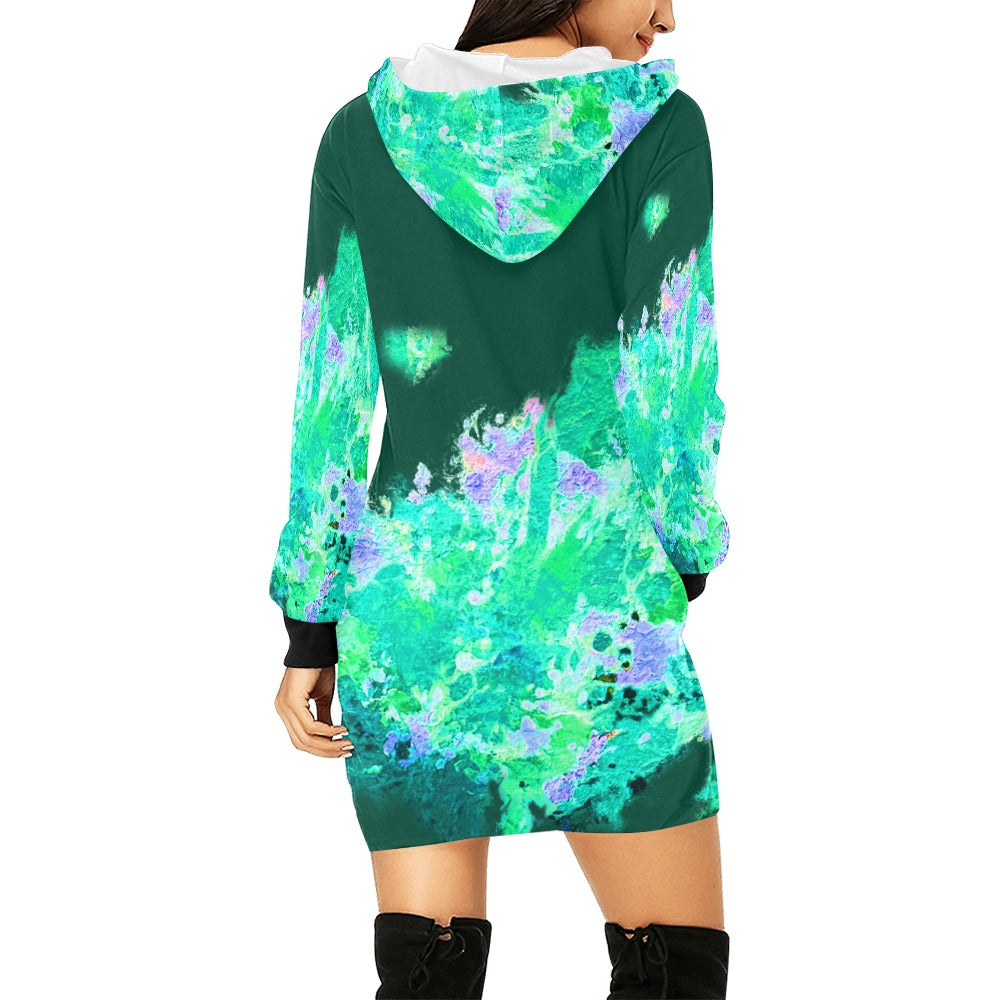 Vestido sudadera AURORA BOREAL