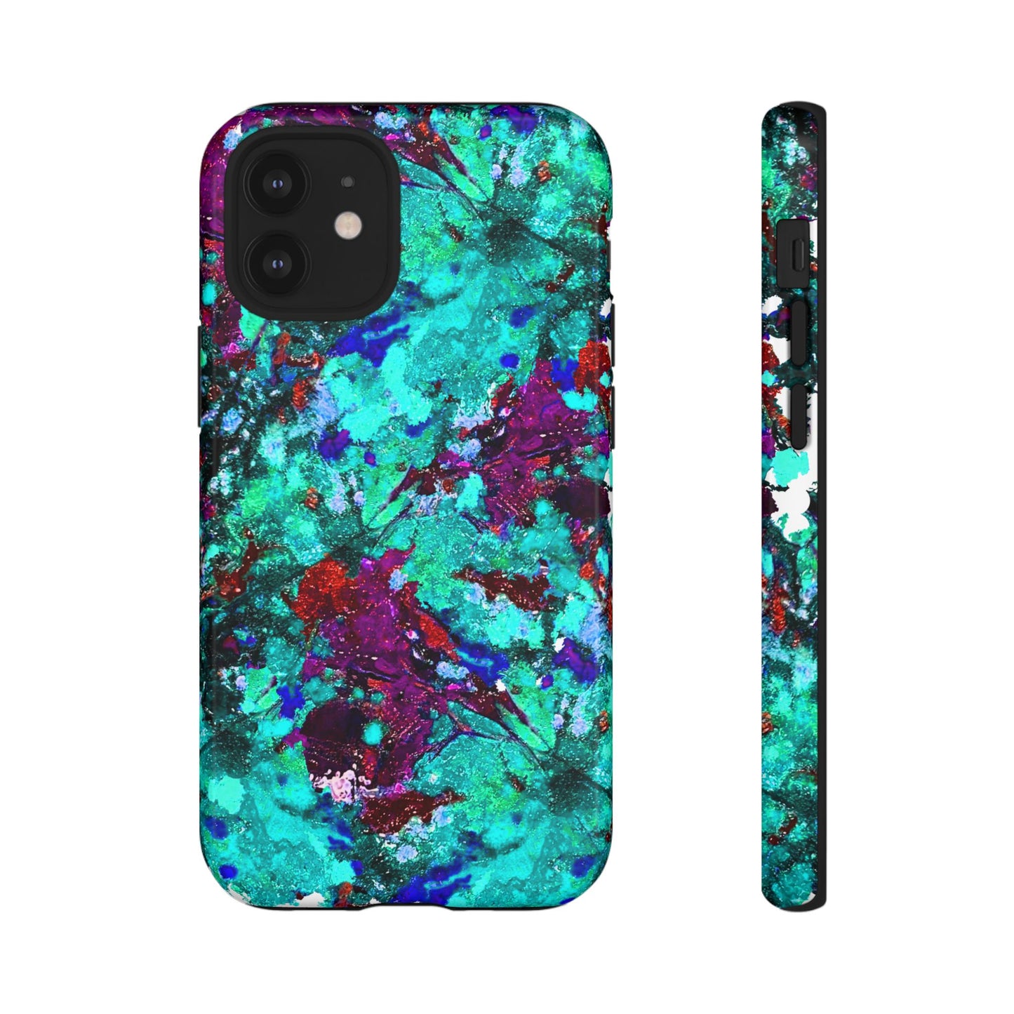 Funda de móvil FLOR AZUL