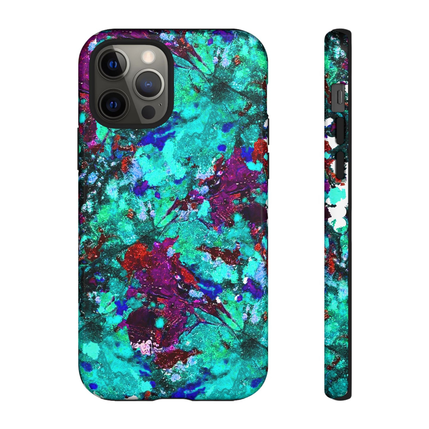 Funda de móvil FLOR AZUL