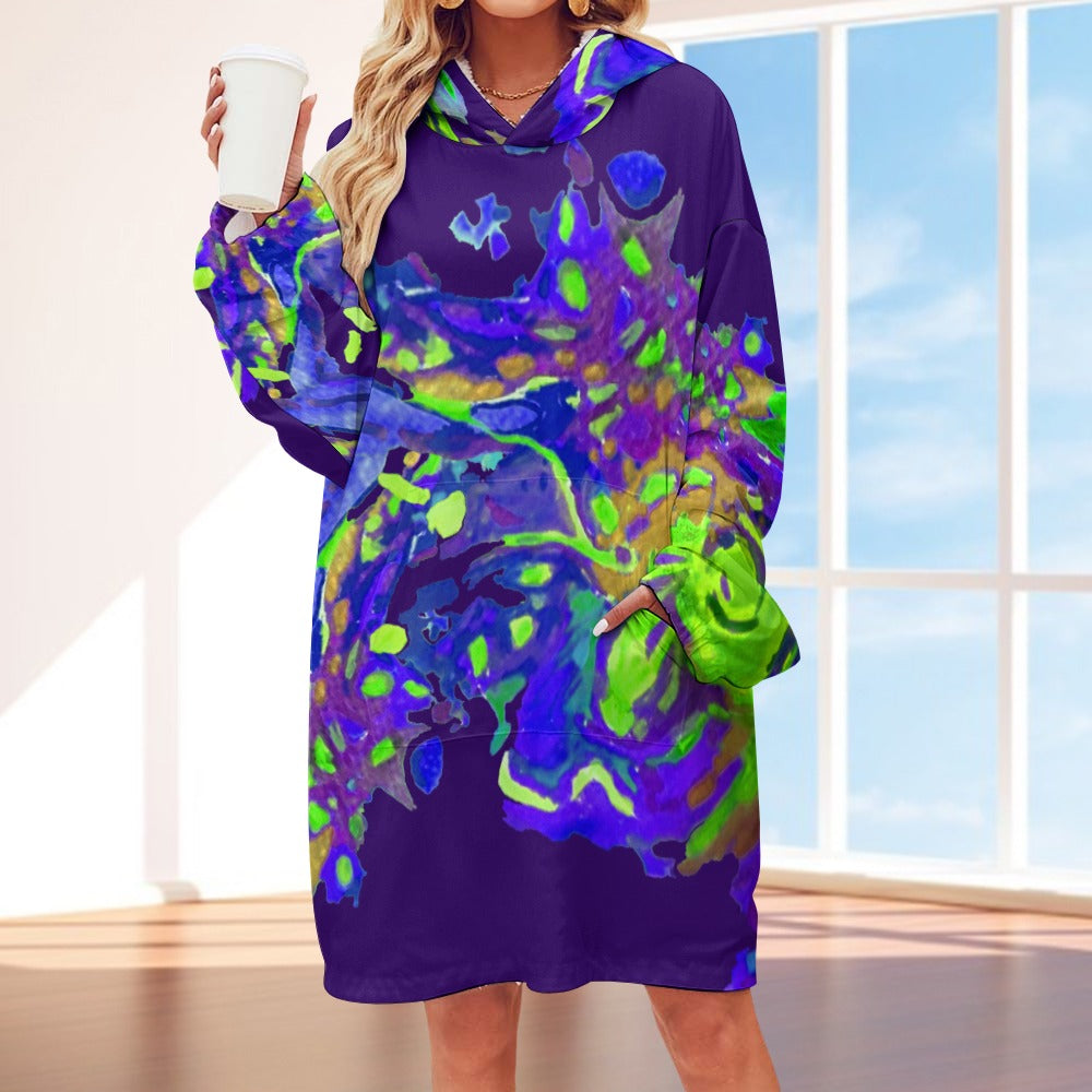 Sudadera vestido MAR DE NOCHE