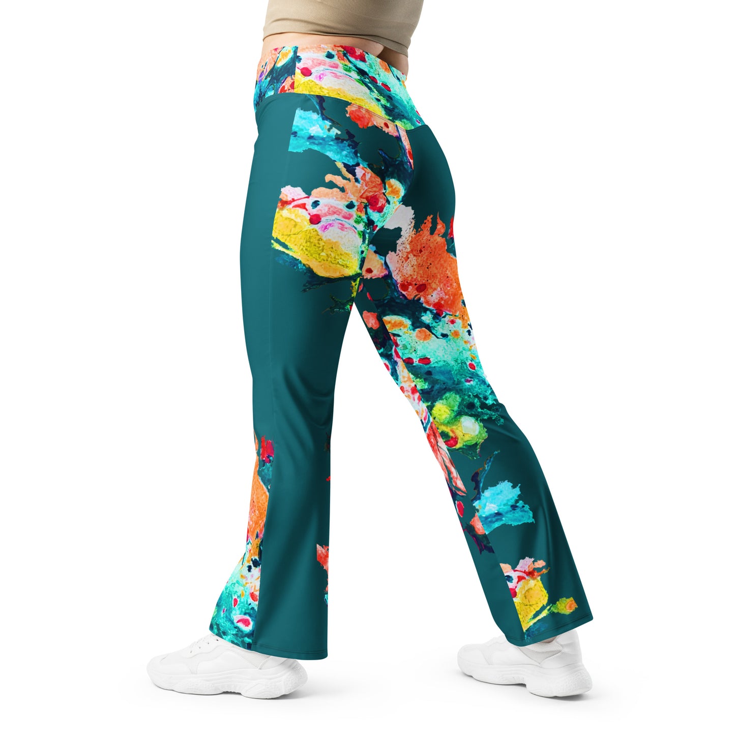 Leggings acampanados AQUA.