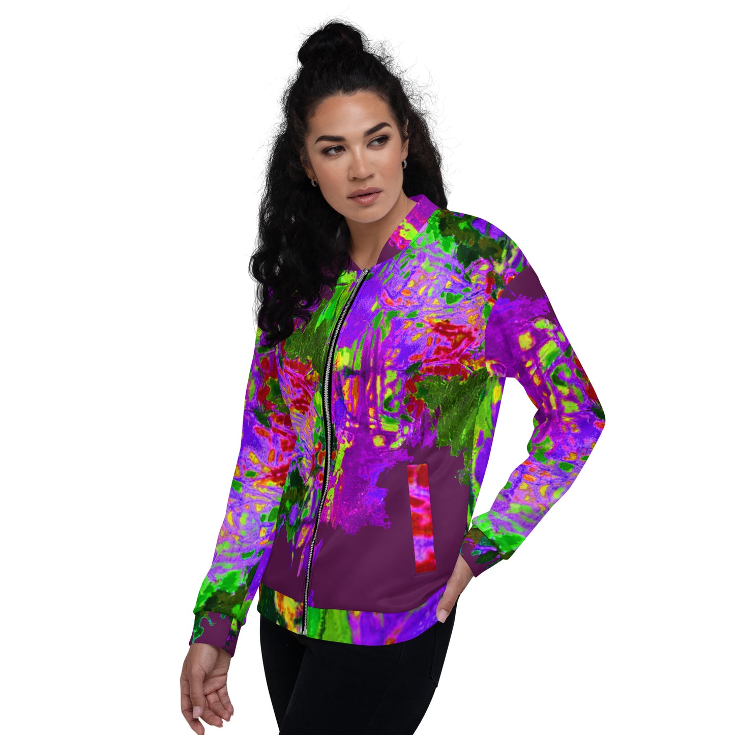 Chaqueta Bomber FLOR SALVAJE