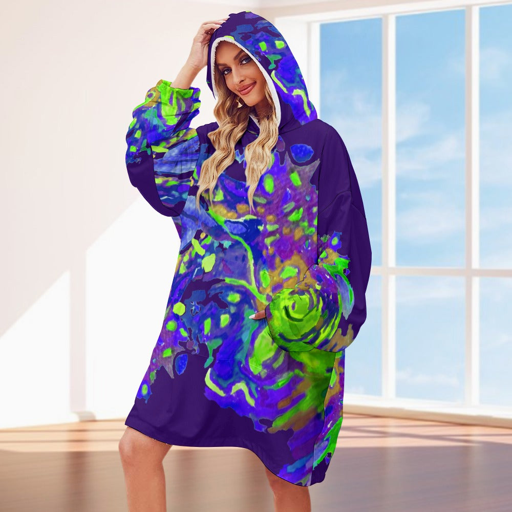 Sudadera vestido MAR DE NOCHE