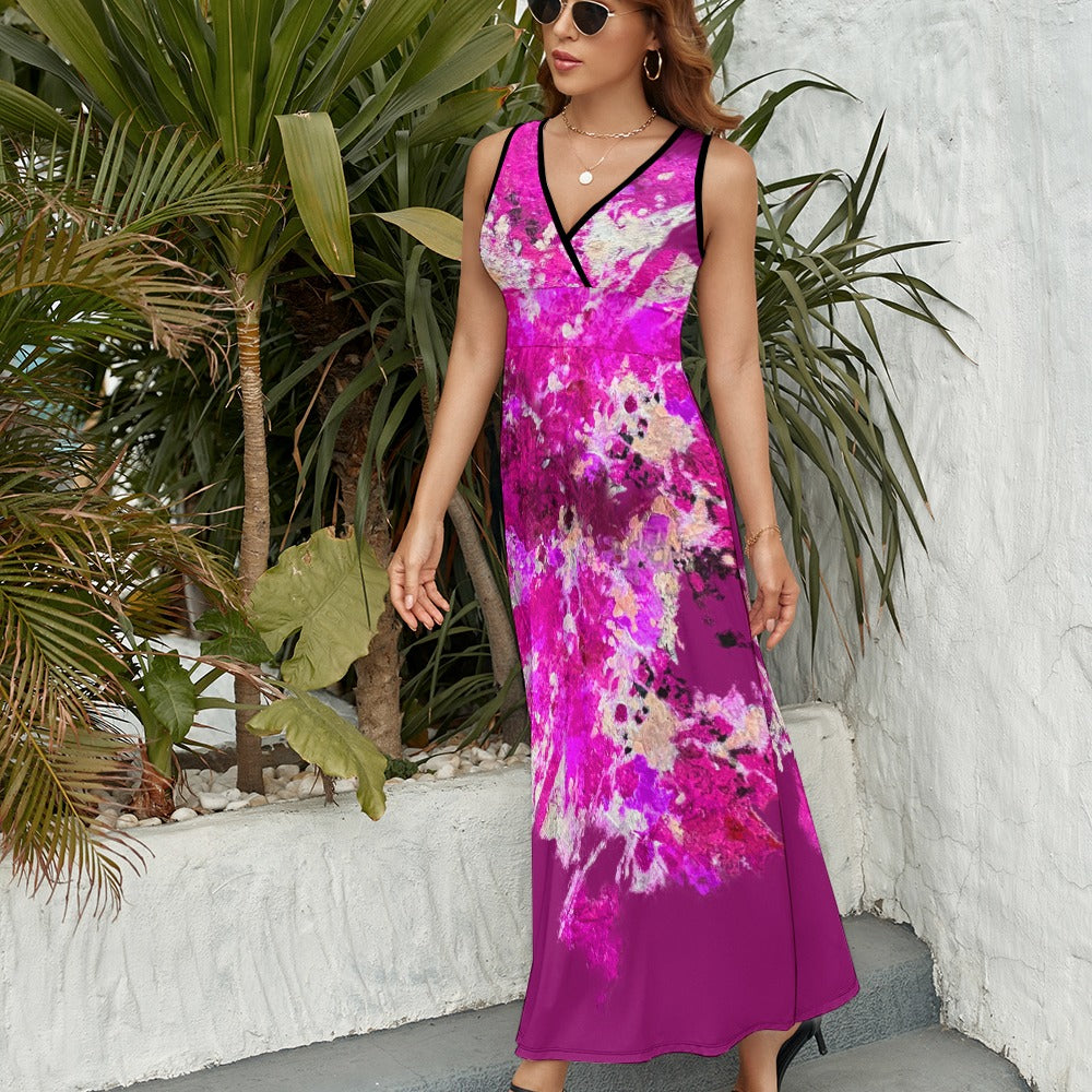 Vestido largo PASTEL