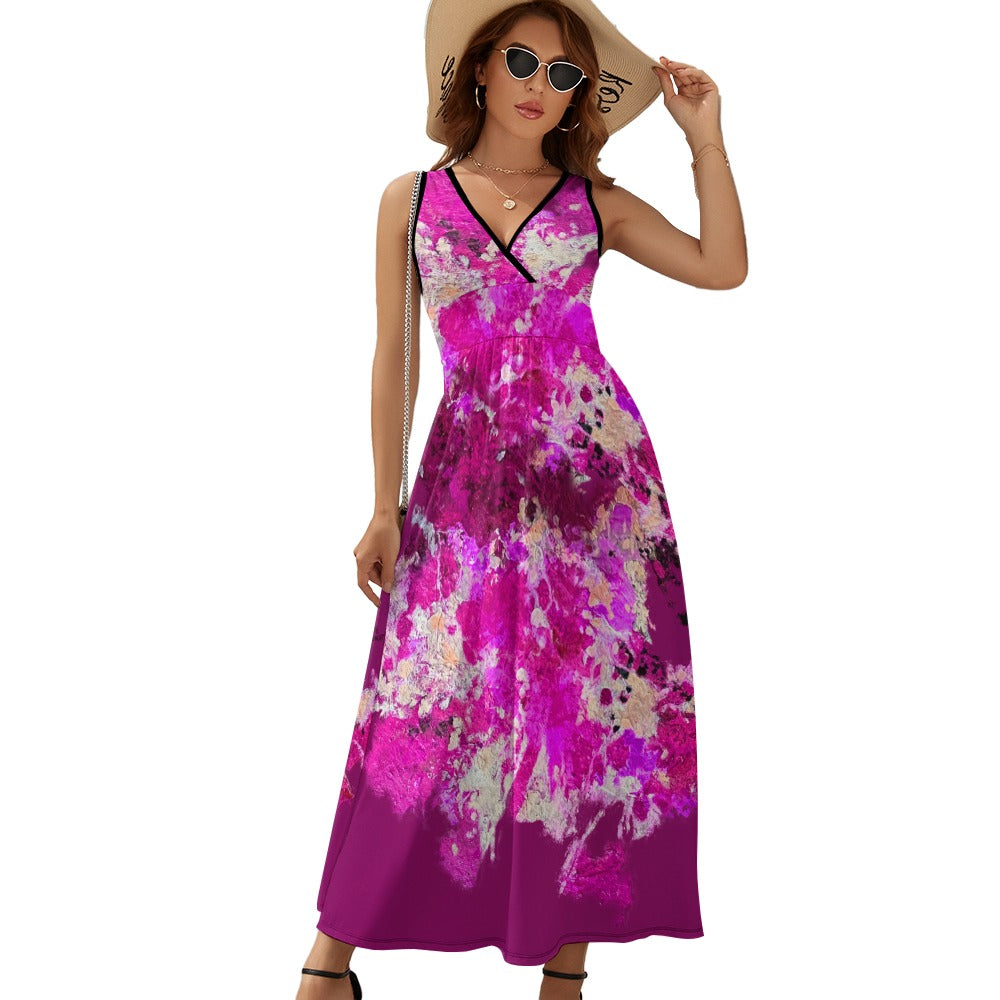 Vestido largo PASTEL